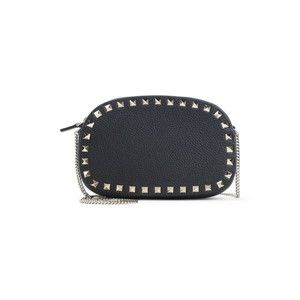 Valentino Garavani Compact Black Calf Leather Handbag - NWT